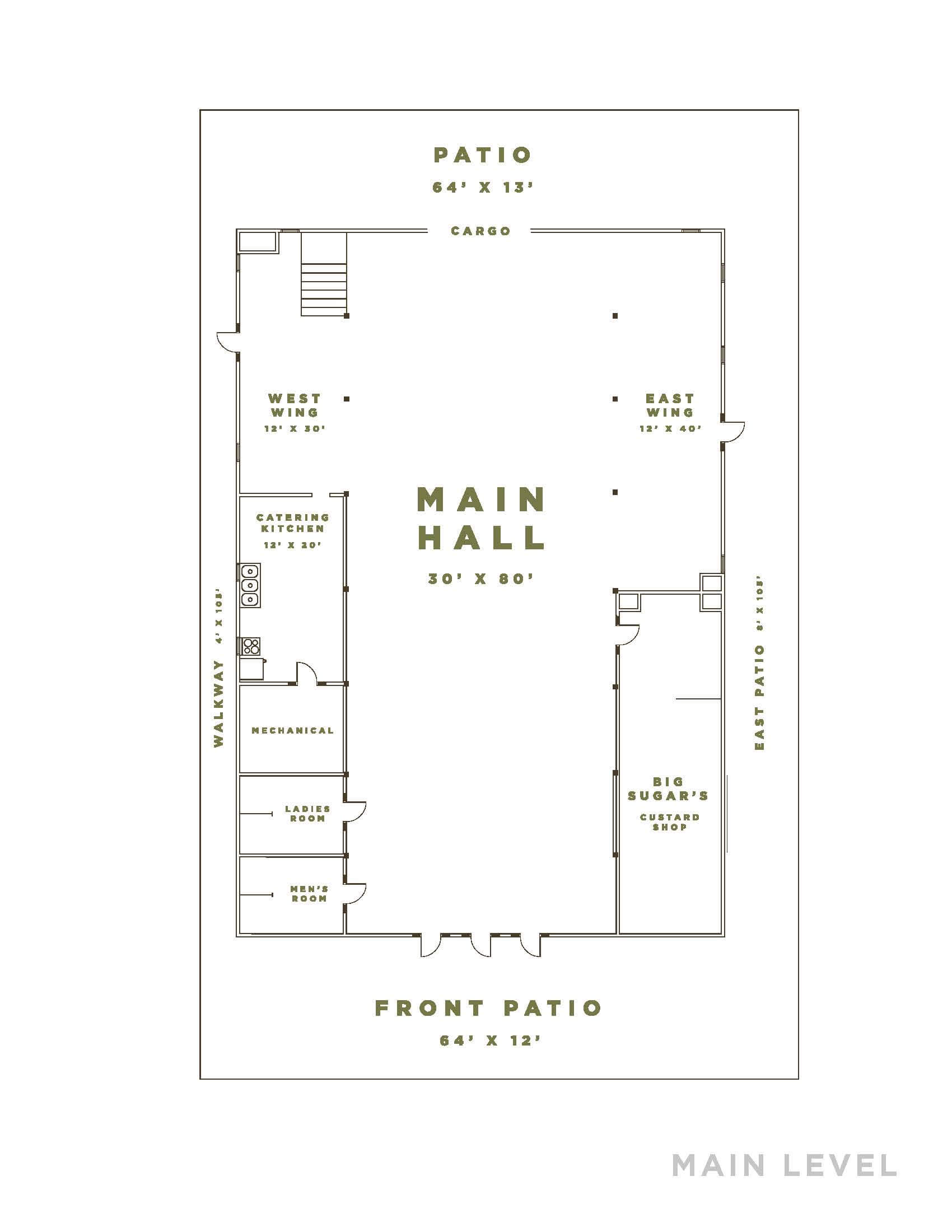 Old Time Reunion Floor Plan